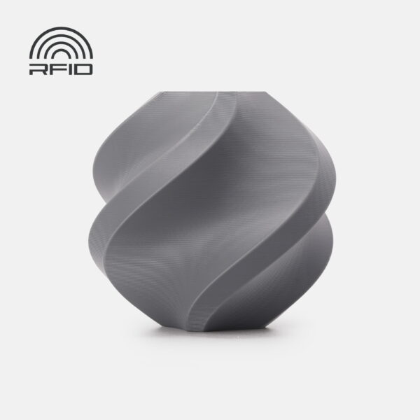 Bambu Lab PETG Matte Gray 3D Plastikas Bambulab Filament 1.75mm 1kg