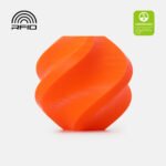 Bambu Lab PETG Basic Orange 3D Plastikas Bambulab Filament With Spool 1.75mm 1kg
