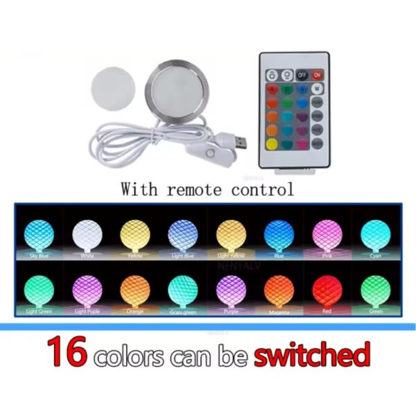 RGB LED lempos komplektas