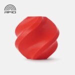 Bambu Lab PLA Basic Red 3D Plastikas Bambulab Filament With Spool 1.75mm 1kg