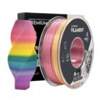 Silk PLA rainbow 3D Plastikas Smart Print 1.75mm 1kg