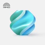 Bambu Lab PLA Silk Multi-Color  Blue Hawaii Mėlyną ir žalią 3D Plastikas Bambulab Filament With Spool1.75mm 1kg