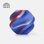 Bambu Lab PLA Silk Multi-Color Midnight Blaze Mėlyną ir Raudoną Bambulab Filament With Spool1.75mm 1kg