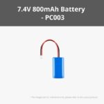 Bambu Lab 14500 7.4V 800mAh Li-ion Battery PC003 Bambulab - Vaizdas 2