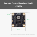 Bambu Lab Remote Control Receiver Shield (1PCS) XA004 Bambulab - Vaizdas 2