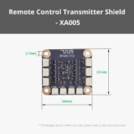 Bambu Lab Remote Control Transmitter Shield (1PCS) XA005 Bambulab - Vaizdas 2