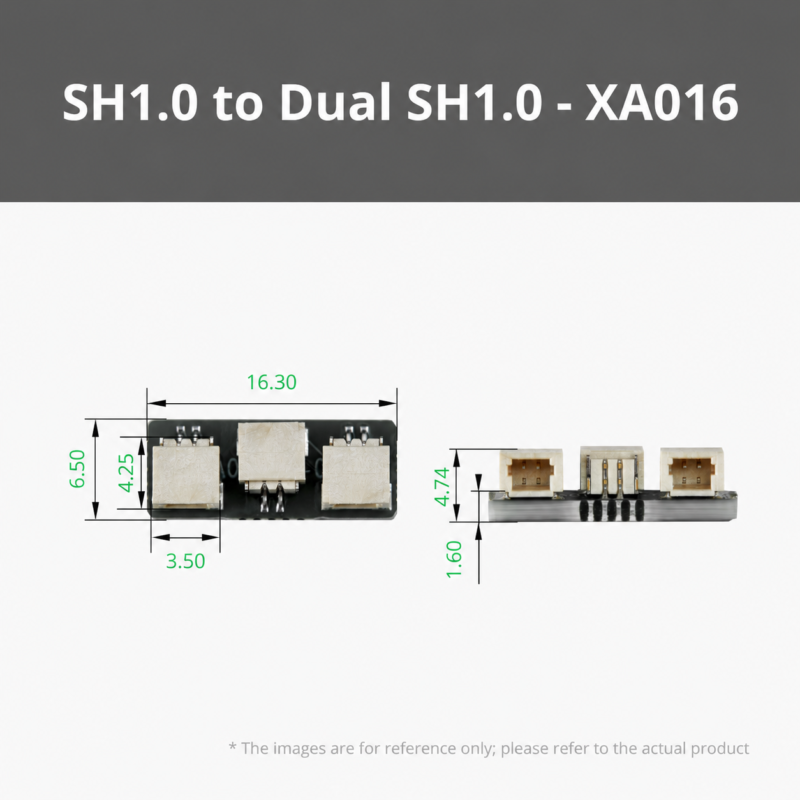 Bambu Lab SH1.0 to Dual SH1.0 Adapter (2PCS) XA016 Bambulab - Vaizdas 2