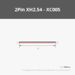 Bambu Lab 100mm Wire with 2Pin XH2.54 Connectors (2PCS) XC005 Bambulab - Vaizdas 2