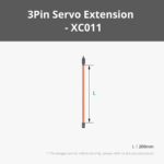 Bambu Lab 200mm Servo Extension Cable 3Pin (2PCS) XC011 Bambulab - Vaizdas 2