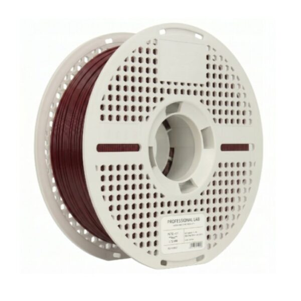 PETG + CF Red Carbon Fiber 3D Plastikas Professional LAB 1.75mm 1kg